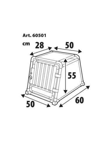Transportin De Animales 50X60X55