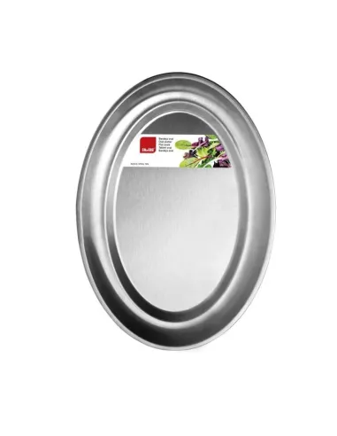 Bandeja Ibili Oval Inox 30 Cm