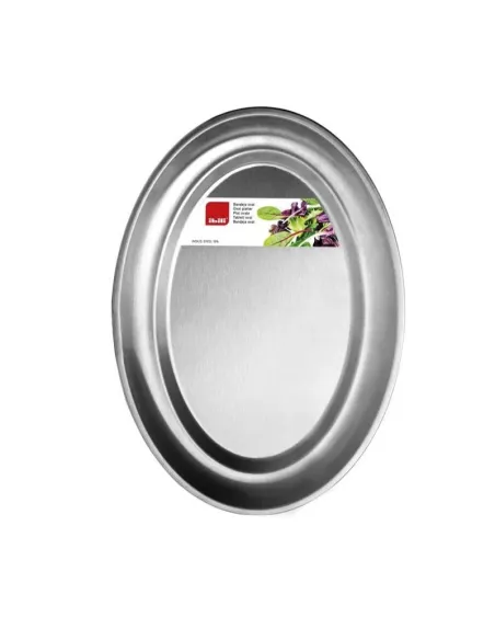 Bandeja Ibili Oval Inox 30 Cm