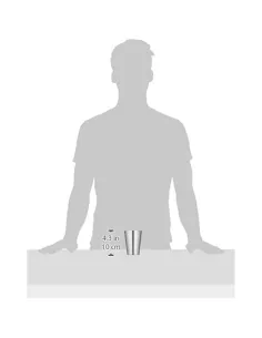 Taza Aluminio Ibili 350Ml