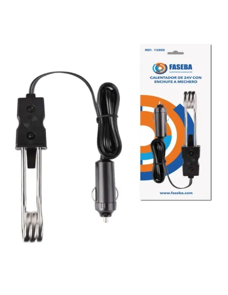 Calentador Faseba 24V Con Enchufe A Mechero