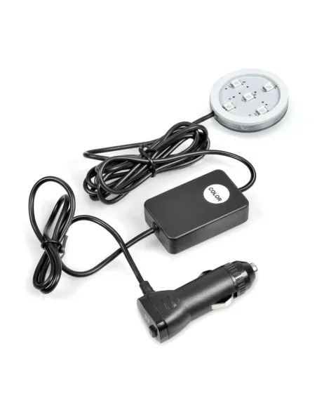 Base Luminosa Led Para Ambientador Trucky 12/24V 7 Colores