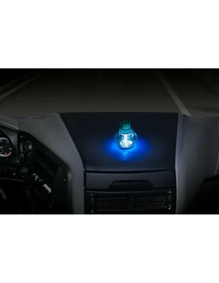 Base Luminosa Led Para Ambientador Trucky 12/24V 7 Colores Con Atenuador