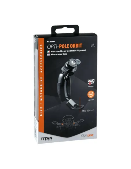 Fijacion Opti- Line Especifica Para Espejos O Tornillos Con Doble Agarre