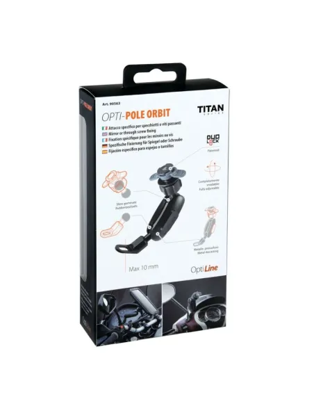 Fijacion Opti- Line Especifica Para Espejos O Tornillos Con Doble Agarre