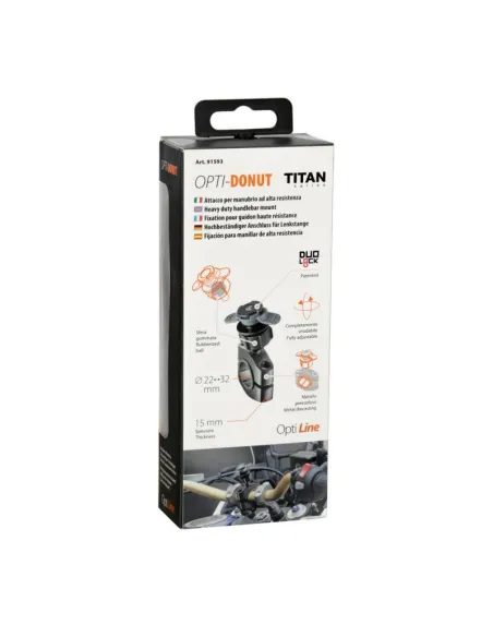 Fijacion Titan Opti-Line Para Manillar De Alta Resistencia