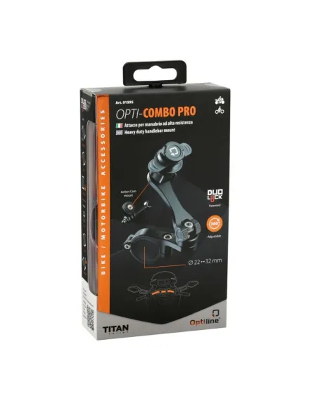 Fijacion Titan Opti-Line Para Manillar De Alta Resistencia Cabezal Extensible