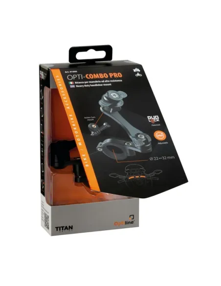 Fijacion Titan Opti-Line Para Manillar De Alta Resistencia Cabezal Extensible