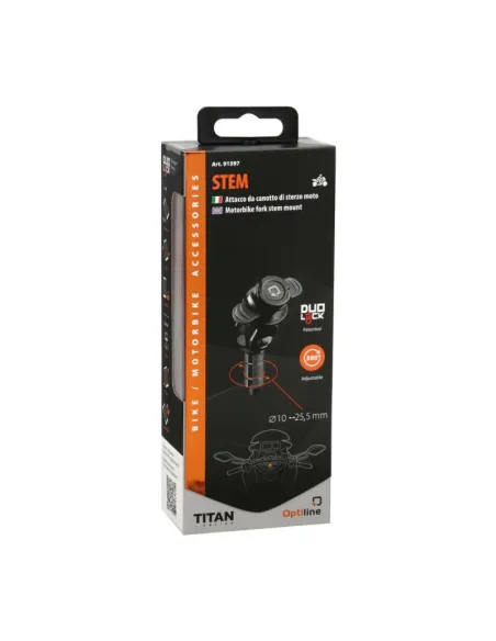 Enganche Titan Opti-Line Para Tubo De Direccion De Motocicleta