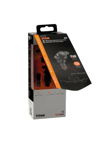 Enganche Titan Opti-Line Para Tubo De Direccion De Motocicleta
