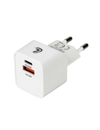 Cargador Linea Essential Con 2 Puertos Usb(A+C)...