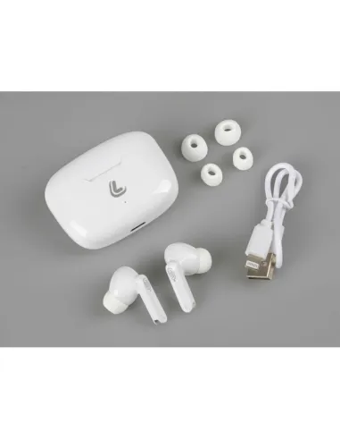 Auriculares Blancos Estereo Bluetooth Con...