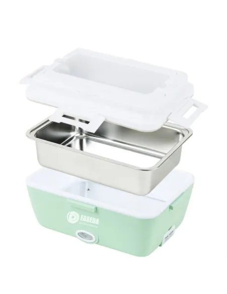 Fiambrera Electrica Faseba 12/24V Con Cubiertos (Colores Surtidos)