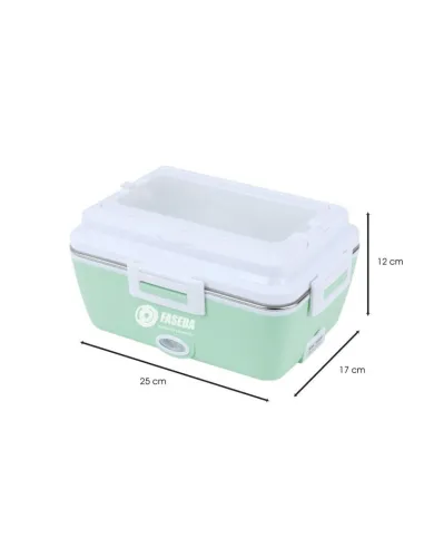 Fiambrera Electrica Faseba 12/24V Con Cubiertos...