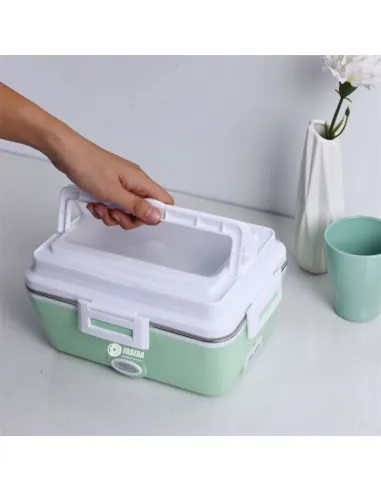 Fiambrera Electrica Faseba 12/24V Con Cubiertos...