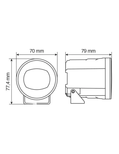 Faros Auxiliares Antiniebla De Led 12 V