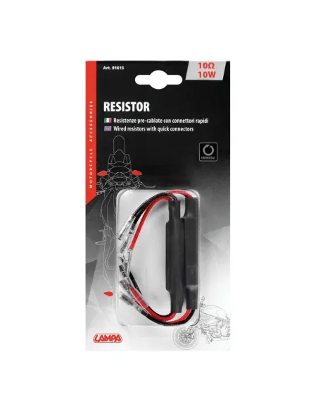 Resistencias Precableadas Con Conectores Rapidos 12V 10Ohm