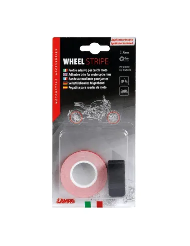 Cinta Adhesiva Para Llantas Rojo