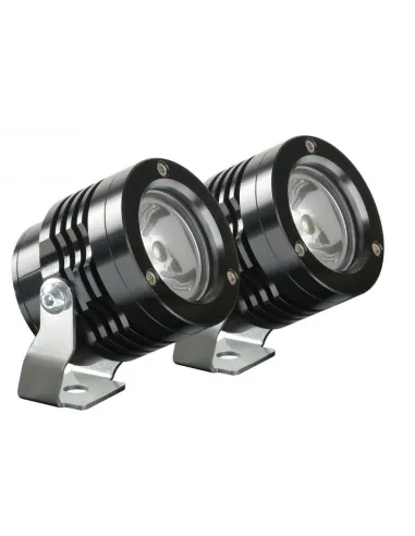 Faros Auxiliares Led 12 V Negro