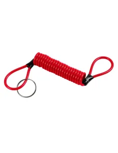 Cable De Seguridad En Espiral Rojo