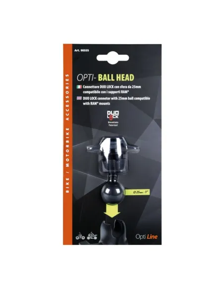 Adaptador Para Bolas De 25 Mm Compatible Con Soportes Ram