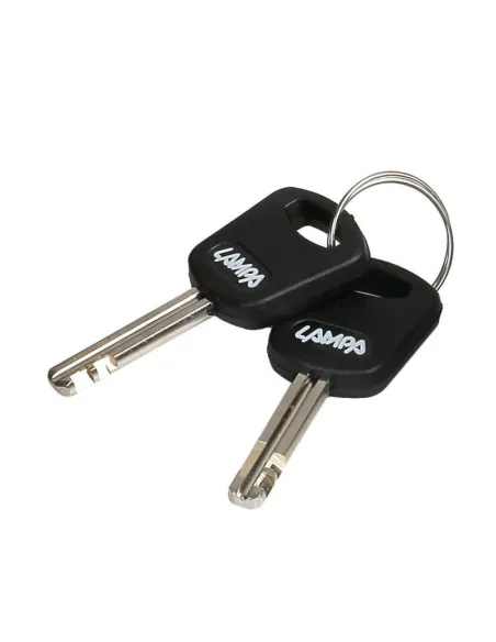 Seguro De Disco Para Moto Negro 5 Mm