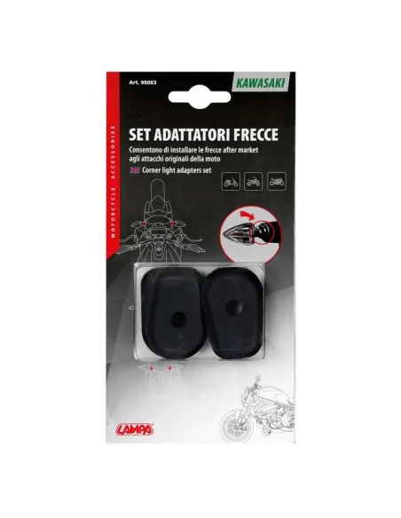 Adaptadores Para Intermitentes Led "Compatible Para Kawasaki" 4 Uds.