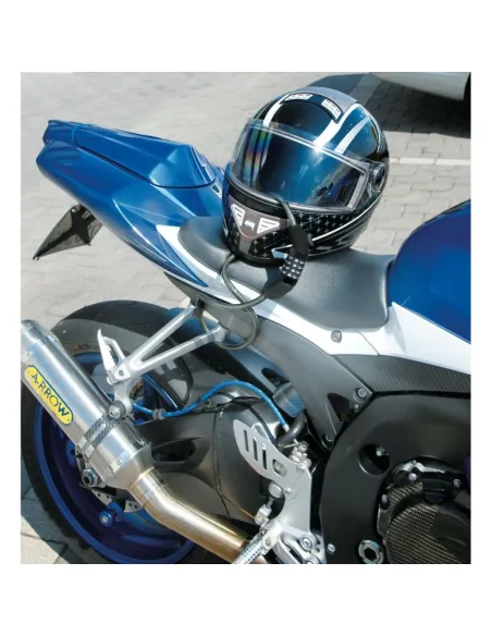 Cable Seguridad Para Cascos Con Combinacion