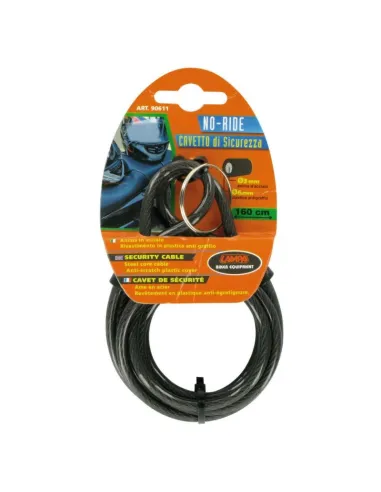 Cable Seguridad "No Ride"