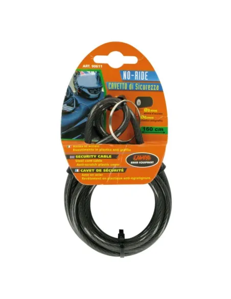 Cable Seguridad "No Ride"