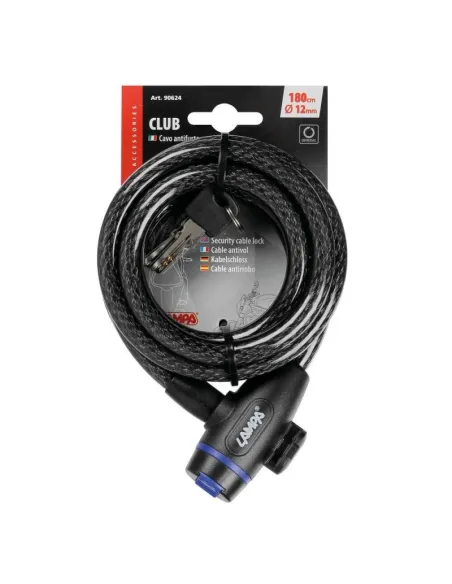 Cable Antirrobo "Club" 180 Cm