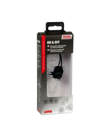 Interruptor Encendido /Apagado 12V Negra