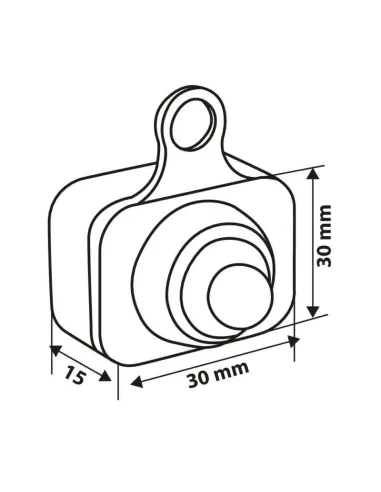 Interruptor Encendido /Apagado 12V Negra
