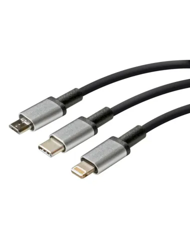 Cable Multi-Carga Con 3 Concetores Micro...