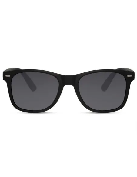 Gafa De Sol Unisex Montura De Plastico Color Negro (Expositor 16 Unidades)