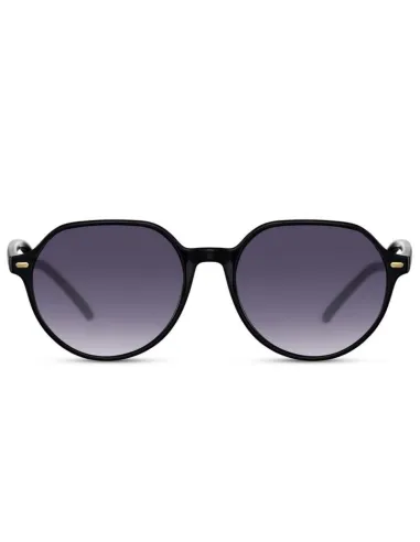 Gafa De Sol Redonda Unisex Montura De Plastico...