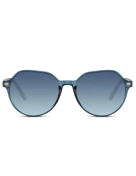 Gafa De Sol Unisex Montura De Plastico Color Azul (Expositor 16 Unidades)