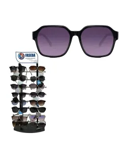 Gafa De Sol Unisex Montura De Plastico Color Lente...