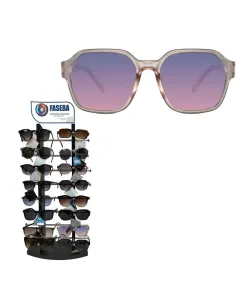 Gafa De Sol Mujer Montura De Plastico Color Lente Purpura...