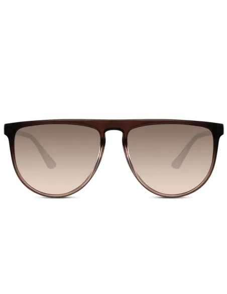 Gafa De Sol Unisex Montura De Plastico Color Cafe (Expositor 16 Unidades)