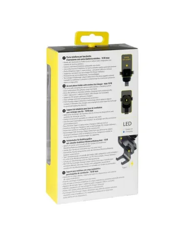 Soporte De Telefono Con Carga Inalambrica Wireless