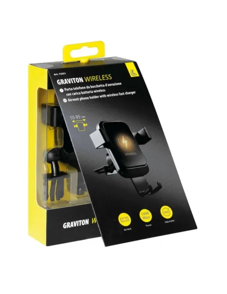 Soporte De Telefono Con Carga Inalambrica Wireless