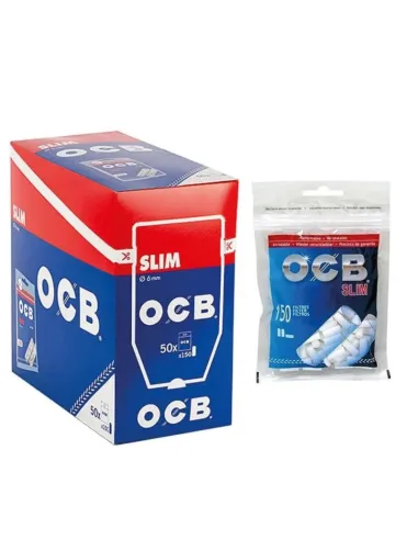 Filtros De Fumar Ocb 6 Mm Slim (Bolsa De 150 Unidades)