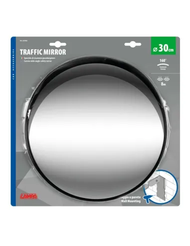 Espejo Convexo De Seguridad 160º 30 Cm