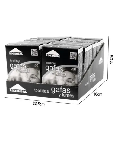 Toallitas Impregnadas Para Gafas Y Lentes (30...