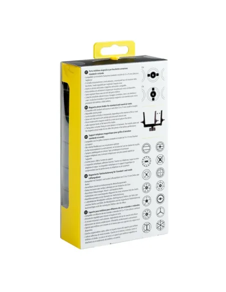 Soporte Para Telefono Para Rejilla Estandar O Redona (Magneto Vent Pro)