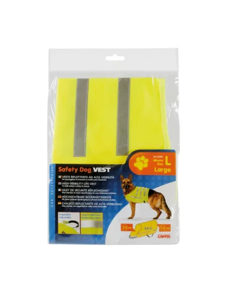 Chaleco Reflectante De Alta Visibilidad Para Animales Talla L