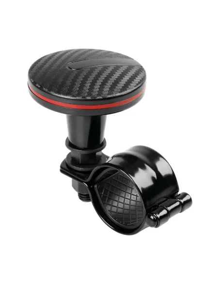 Bola De Volante Universal Carbono/Rojo Min30 Mm-Max 37 Mm