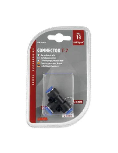 Conector De Aire T-7 (6-8 Mm)