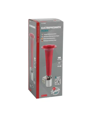 Bocina Electroneumatica 12/24V 8A Sonido Turco...